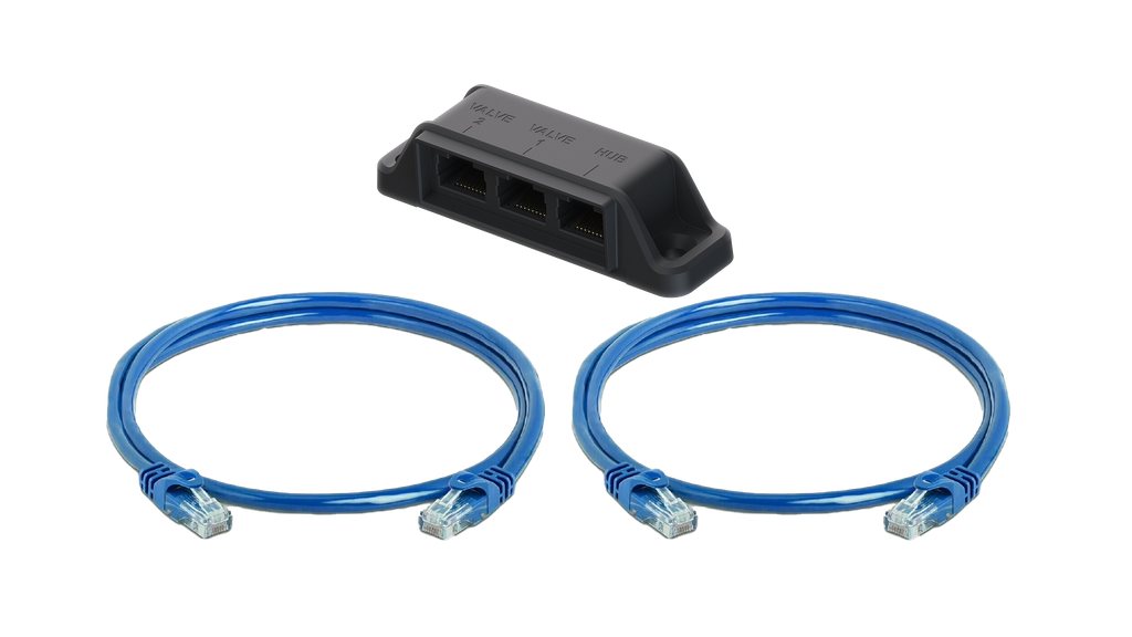 Waterguard+ Kabelpakke for dobbel kuleventil